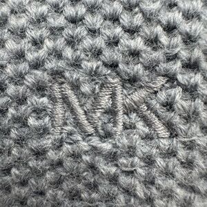 Michael Kors Monogram MK Sweater Crewneck in Gray Quiet Luxury Spring Essentials